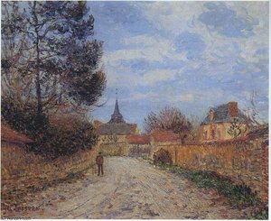 Church At Notre Dame By The Eure — Gustave Loiseau