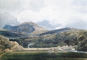 Mynnydd Mawr, North Wales — Thomas Girtin