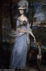 Portrait Of Mrs. Paul Prickett — Daniel Gardner