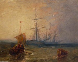 Pilot Boat Going Off — Alfred George Stannard
