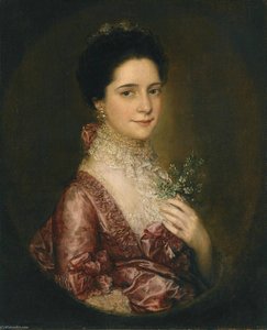 Portrait Of Mrs. Richards — Thomas Gainsborough