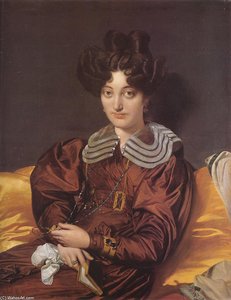 Madame Marie Marcotte — Jean-auguste-dominique Ingres