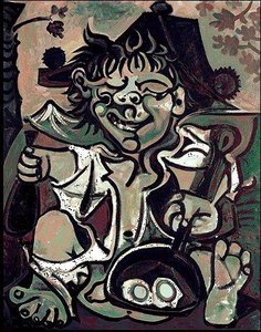 Bobo (velázquez-murillo) — Pablo Picasso