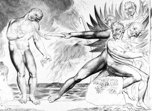 Ciampolo Tormented By Devils 1 — William Blake, Romanticism