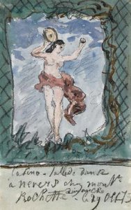Tambourine Dancer — Johan Barthold Jongkind