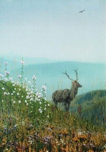 In The Alatau Mountains — Vasily Vasilevich Vereshchagin