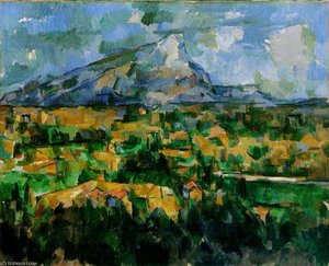 Mont Sainte-victoire (philadelphia) — Paul Cézanne, Post-impressionism