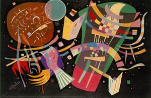 Composition X, Oil On Canvas, Kunstsammlung — Wassily Wassilyevich Kandinsky, Abstract Expressionism