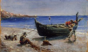 Fishing Boat — Henri De Toulouse-lautrec, Post-impressionism
