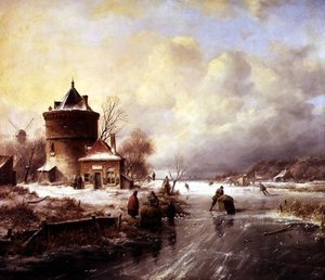 A Frozen River — Jan Jacob Spohler