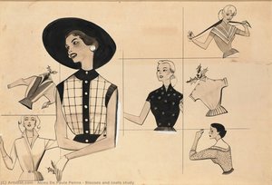 Blouses And Coats Study — Alceu De Paula Penna