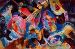 Flood Improvisation — Wassily Wassilyevich Kandinsky