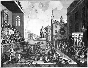 Die Zeit, Platte 2 — William Hogarth