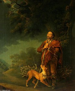 Woodman In A Storm — Thomas Barker