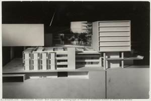 Photograph of Model of Guildhall School of Music and Drama