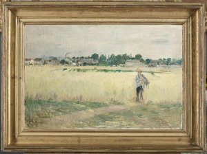 Dans Les Blés — Berthe Morisot