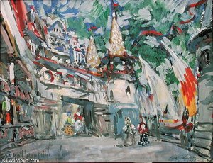 Stage Design For The Rimsky-korsakov's Opera — Konstantin Alexeievitch Korovin