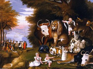 Peaceable Kingdom (28) — Edward Hicks