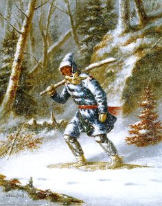 Hunter In A Blizzard — Корнелиус Давид Криехоф, Realism