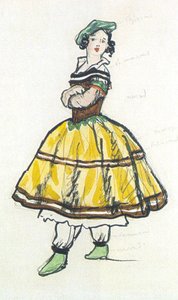Ballerina. Costume Design — Alexandre Benois