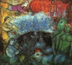 The Grand Parade — Marc Chagall, Surrealism