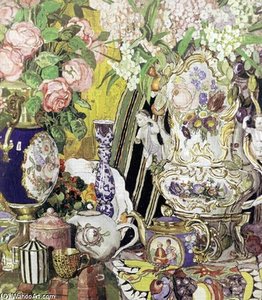 Porcelain And Flowers