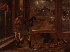 The Pilgrims Uncover The Baptist — Giuseppe Calletti