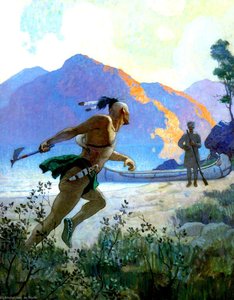 The Savage Gave The Yell — N.c. Wyeth