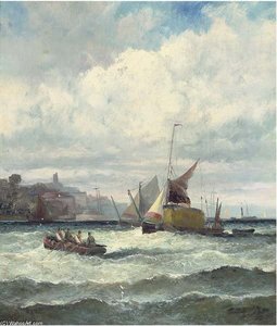 Blustery Day Off The South — William Thornley