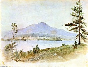 Nanaimo From Douglas Island, Gallows Point — James Madison Alden
