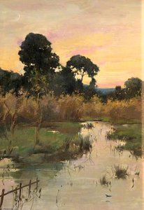 Lakeside Scene — Francis E Chardon
