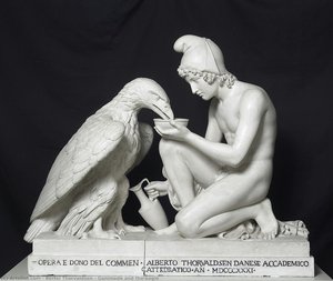 Ganimede and the eagle
