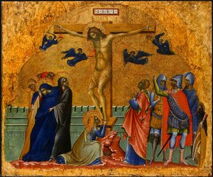 The Crucifixion — Paolo Veneziano, Italian Renaissance