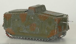 First Panzer Tank A7v — Nicholas Dimichele, Contemporary Realism