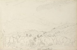 View Of Schroon Mountain — Thomas Cole