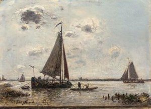 Landscape Of Dordrecht — Johan Barthold Jongkind