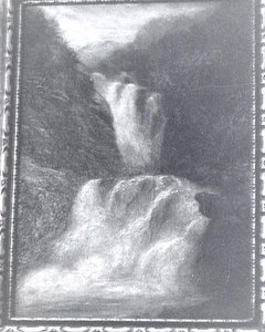 Rauschinbach Falls, Switzerland, (painting) — Frank Harold Hayward