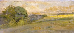 Landscape At Walberton, West Sussex — Charles Gogin, Realism
