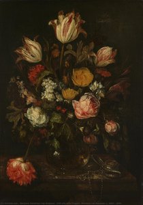 Still Life With Flowers, Abraham Van Beyeren, C. 1660 - 1690 — Abraham Hendricksz. Van Beyeren, Baroque