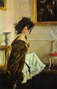 Portrait Of Princess Olga Orlova — Valentin Alexandrovich Serov