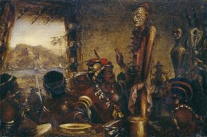 African War Fetish — Thomas Baines, Realism