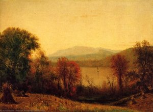 Autumn On The Hudson — Thomas Worthington Whittredge, Hudson River School