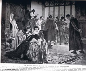The English Embassy During The Massacre