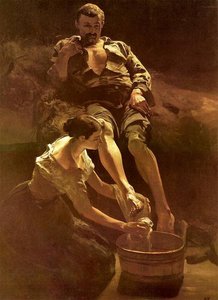 Foot Washing — Jacek Malczewski
