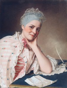 Miss Louise Jacquet, Actress — Jean-étienne Liotard