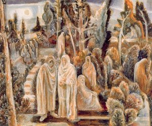Figures In Silver Light — Albert Bloch