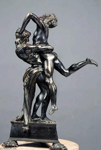 Hercules And Anteus — Antonio Del Pollaiuolo