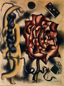 The Woman In The Pink — Fernand Léger