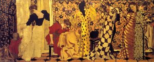 The Dressmaking Studio — Jean-édouard Vuillard, Post-impressionism