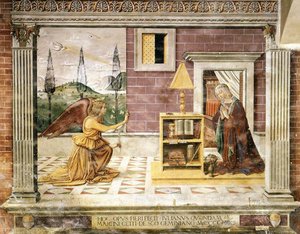 Annunciation — Domenico Ghirlandaio